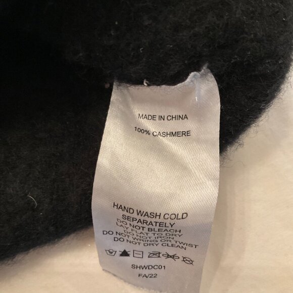 Quince 100% Cashmere XS Sweater Black - Picture 9 of 9